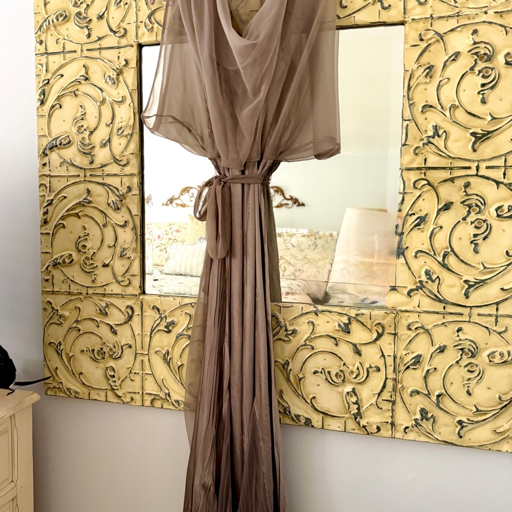 Price Drop!! Komarov Brown Gown ~ Small